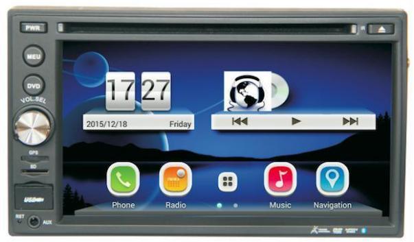 6.5inch Double DIN 2DIN Car DVD Player with Rearview