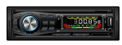 Fixed Panel Car MP3 Player Ts-8010f High Power