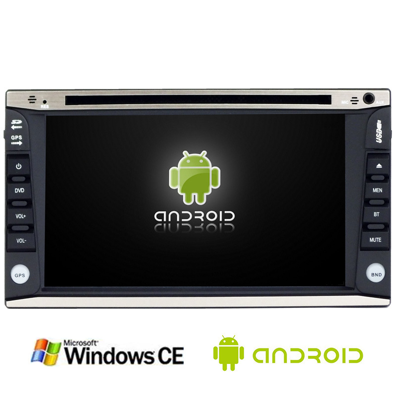 6.2inch Double DIN 2DIN Car DVD Player with Wince System Ts-2016-2