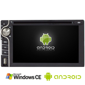Car Video Player Car MP3 Audio 6.2inch Double DIN Car DVD Player with Wince System