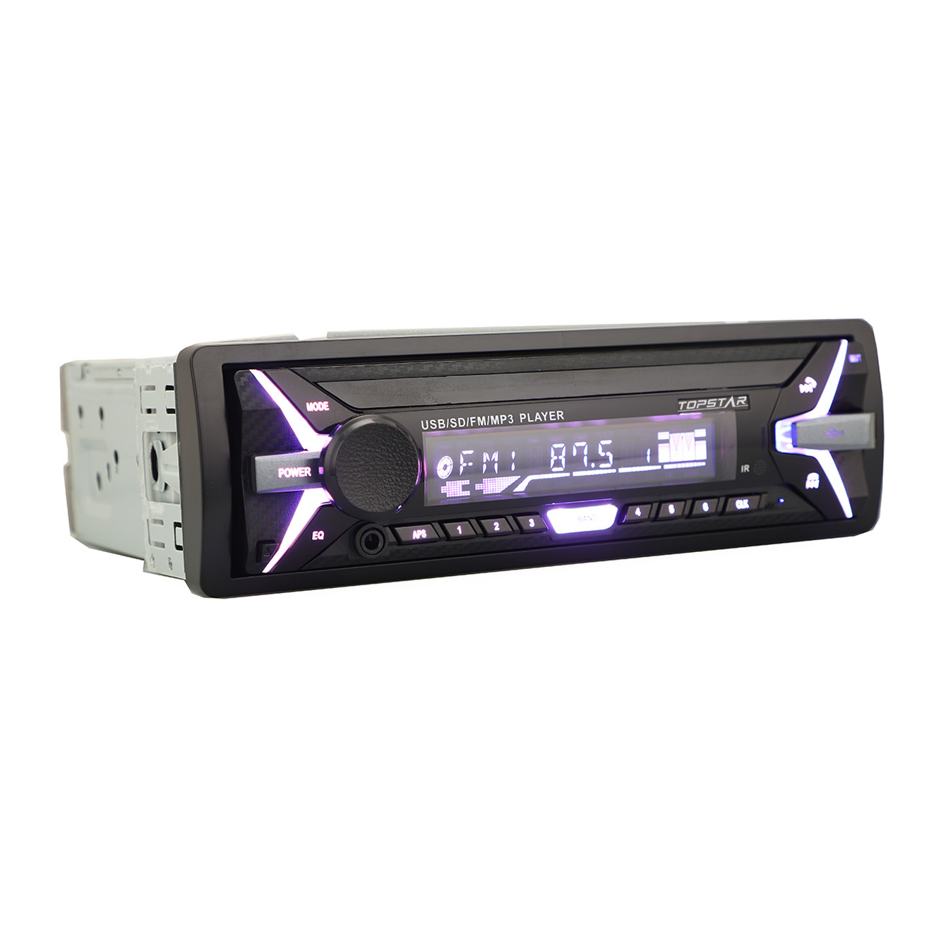 MP3 on Car Car MP3 Player LCD Display Single DIN Stereo Car LCD Player