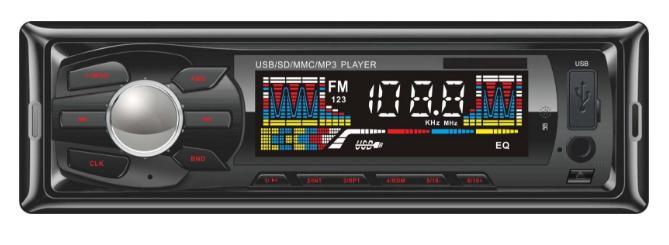 Detachable Panel Car Audio Car MP3 Player