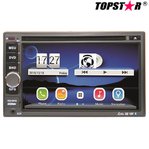 Touch Screen DVD Auto Audio Car Stereo 6.5inch 2 DIN Car DVD Player with Wince System