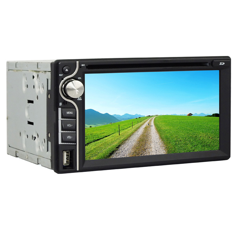 Car Video Player Car MP3 Audio 6.2inch Double DIN Car DVD Player with Wince System
