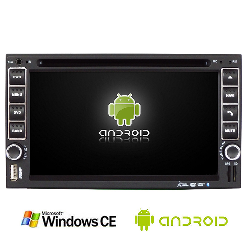 Double DIN Car Radio 6.5inch Double DIN 2DIN Car DVD Player with Wince System